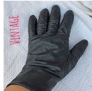 Vintage Fownes‎ cashmere lined gloves 7.5